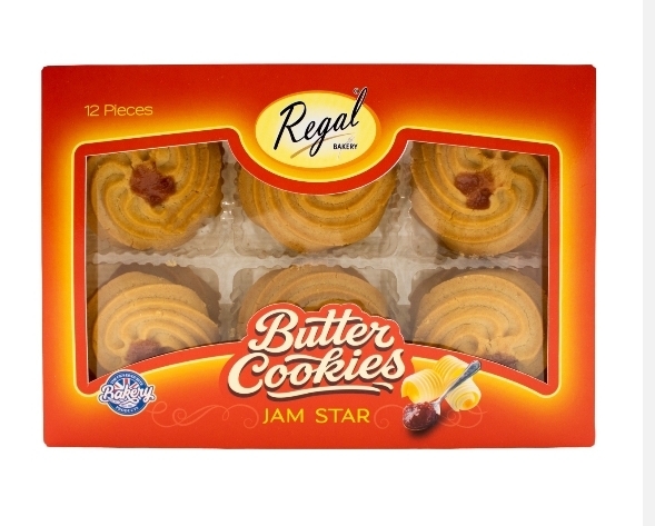 Regal jam star cookies 12pc x9