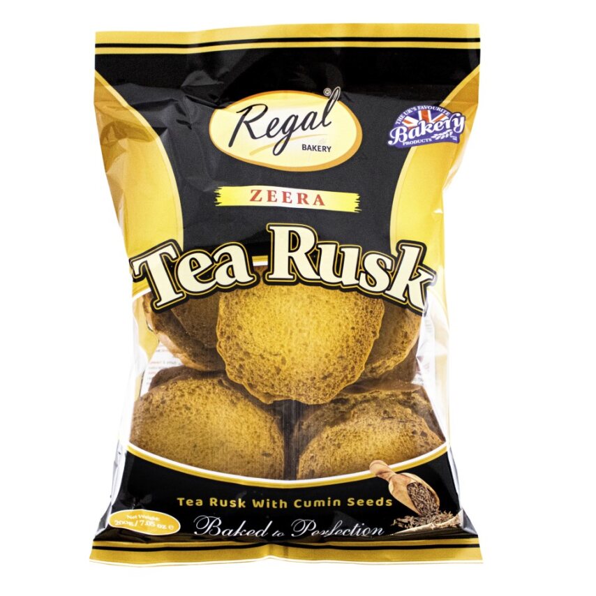 REGAL JEERA TEA RUSK 200GR X9