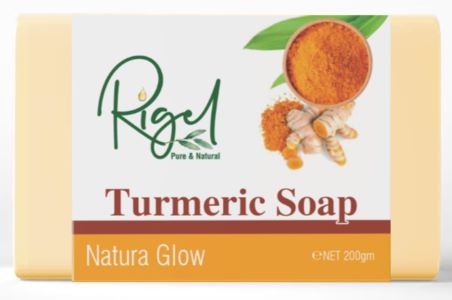 rigel TURMERIC SOAP BAR 200G X6