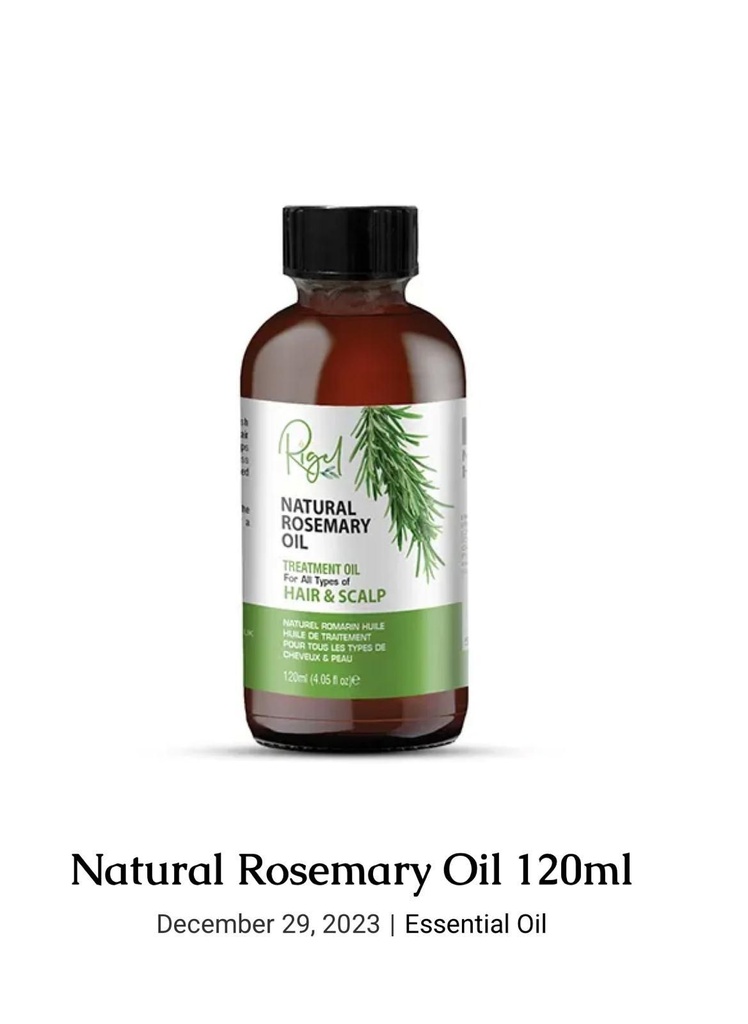 rigel NATURAL ROSEMARY OIL (hair treatment oil)120ml x12