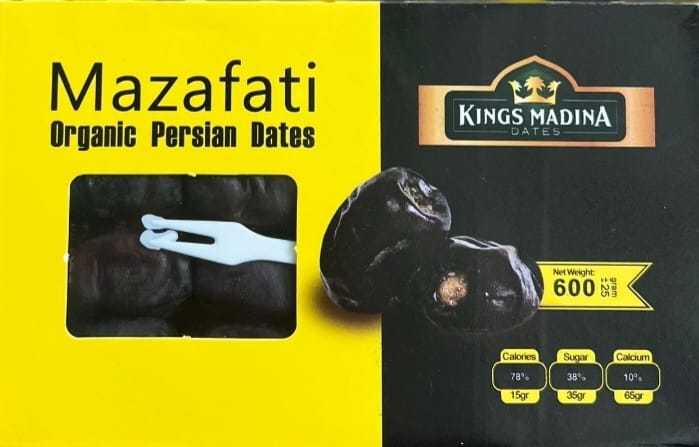 KINGS MADINA IRANIAN DATES 600G X12