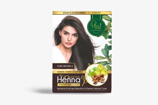 [IFT363] Rigel DARK BROWN henna  x10